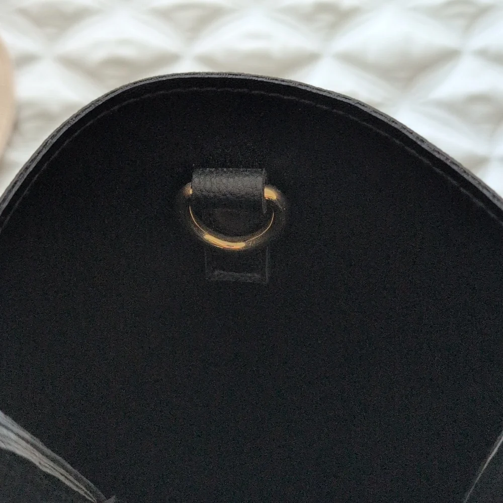 Leopard Print Black Tote Bag - Picture 7 of 7